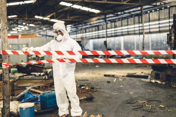 Professional Biohazard technician working in Kailua Kona, HI